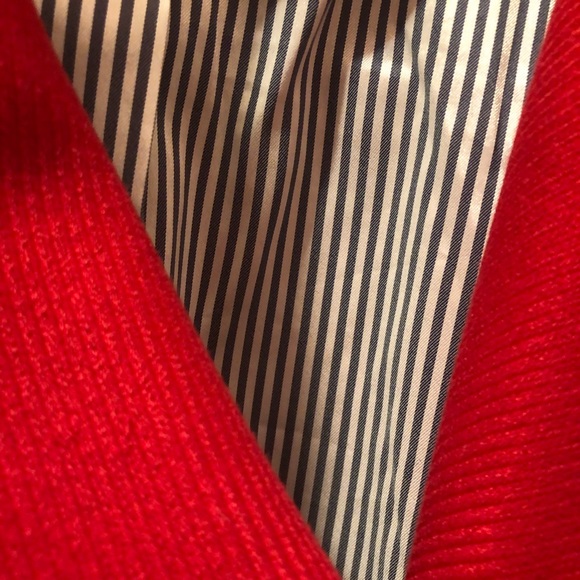 Lands End Cropped Red Jacket - Picture 7 of 8